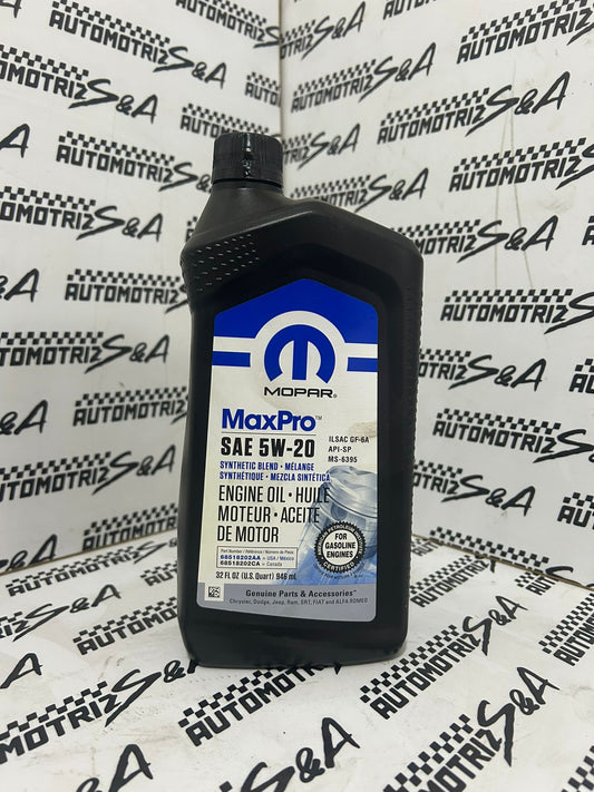 Aceite Motor Mopar 5w-20 946 Ml