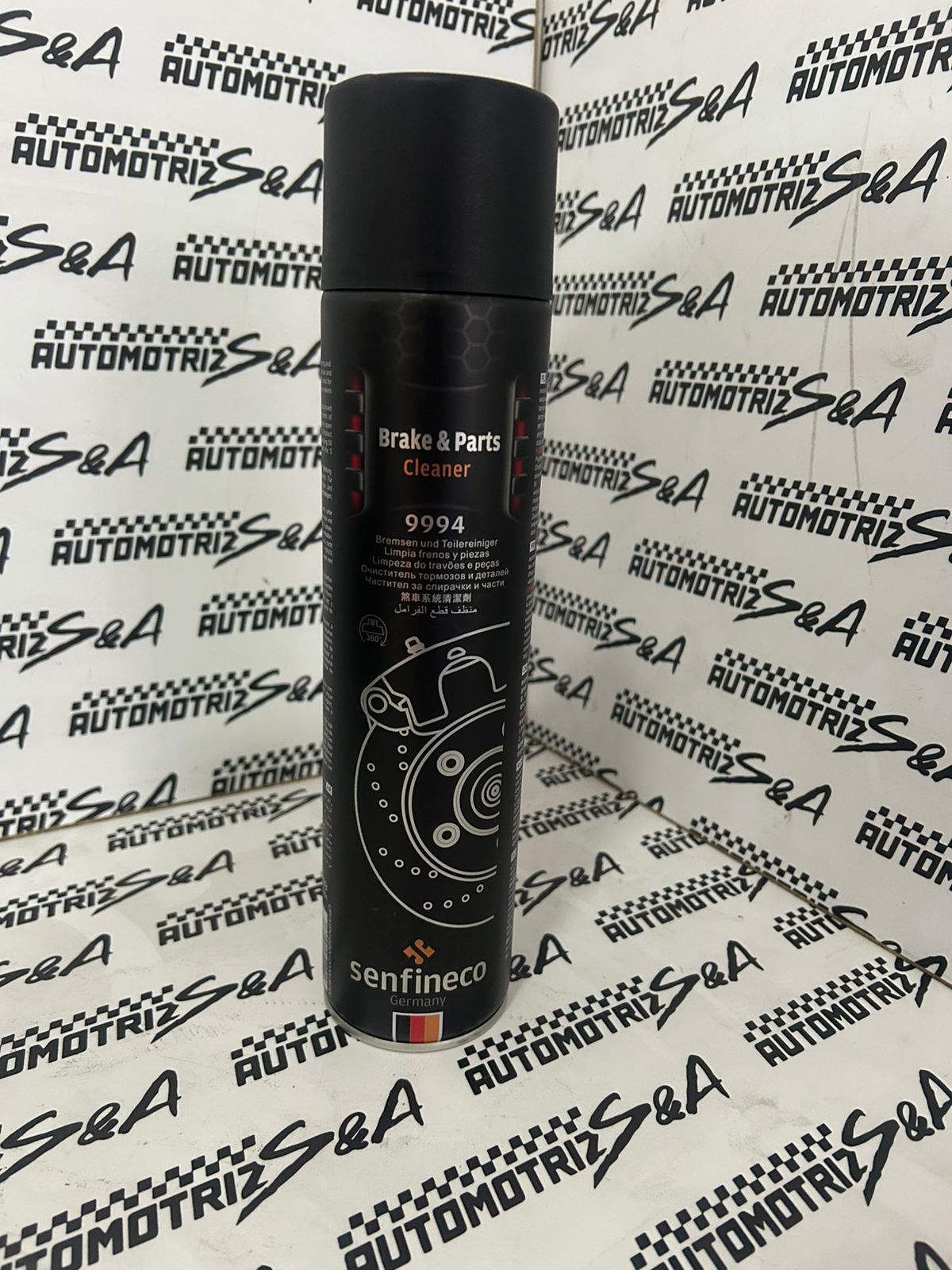 Liquido Limpia Frenos Senfineco en spray 600ml